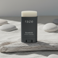 Raze Sunstick mineral sunscreen stick on natural background